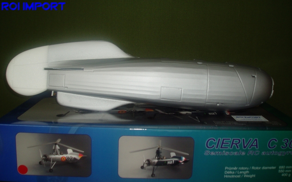 Fuselaje Cierva C30