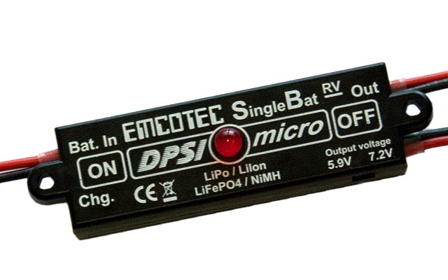 DPSI Micro SingleBat 5.9V/7.2V F3A Edition magnetic switch