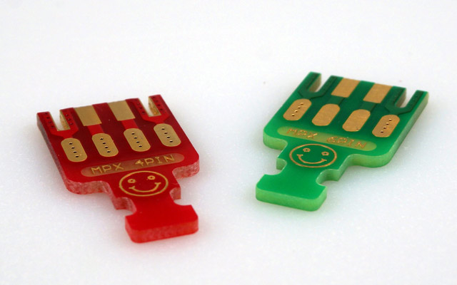 MPX PCB "4 Pins", 5 pieces