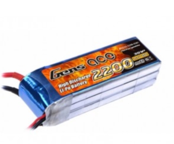 Battery LiPo GENS 2200 mAh 4S 14.8v 25C (Gens Ace)