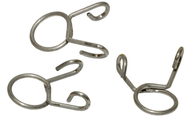 Hose clamps 0.16-0.20in, (4 pieces)