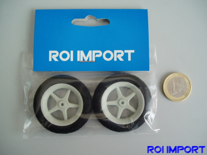 45x9 mm foam special light KOVO wheel with radius (2 pcs)