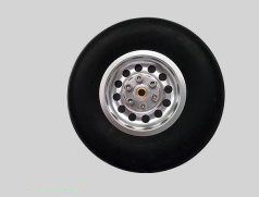 2.5 inch aluminium core wheel  (1 pcs)