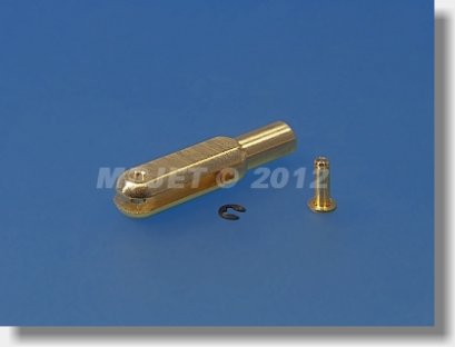 Kwik link aluminio IZD. M2.5 L: 23mm (2 uds) pin Ø 1.6