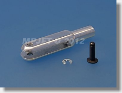 Kwik link aluminio IZD. M3 L: 30mm (2 uds) pin Ø 2 mm