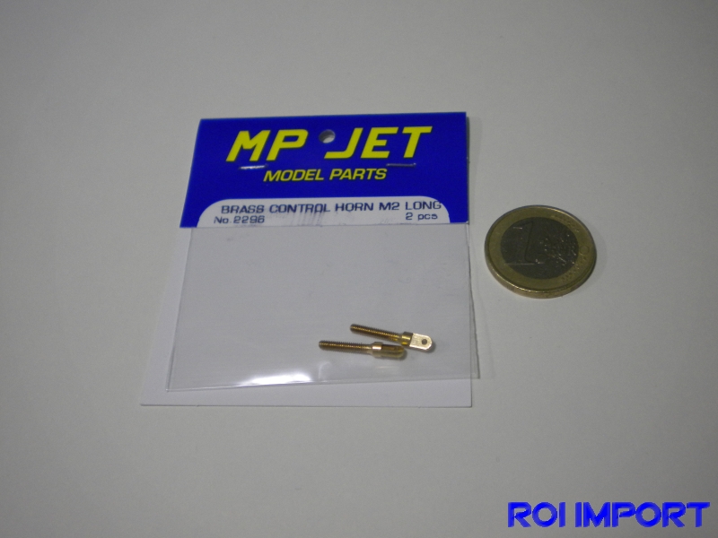 Brass control horn M2 large for wire (2pcs)