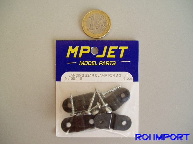 Landing gear clamp for Ø 3 mm (4 uds)