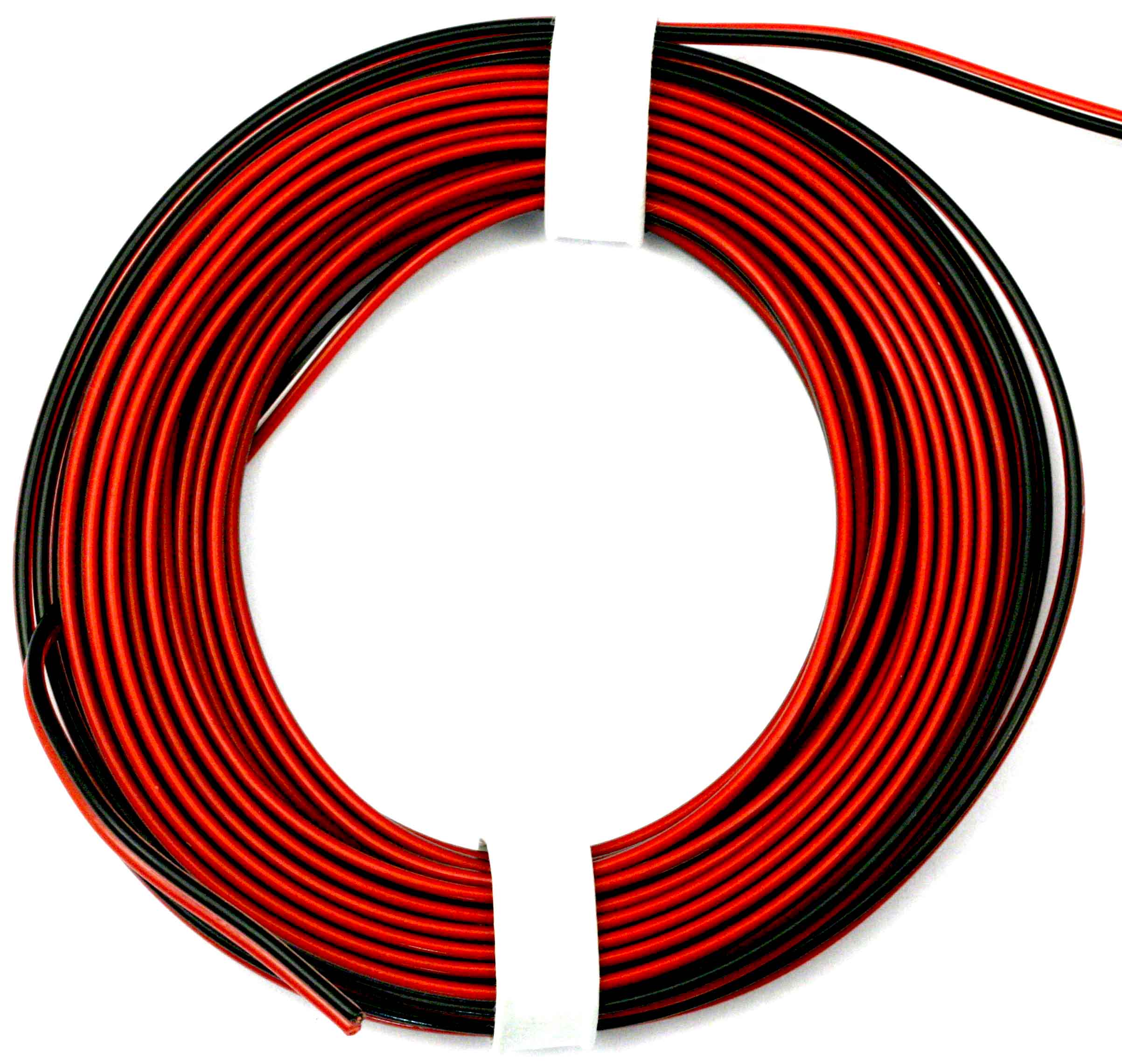 Cable PVC 2 x 0.25 mm2 (5 m)  rojo-negro