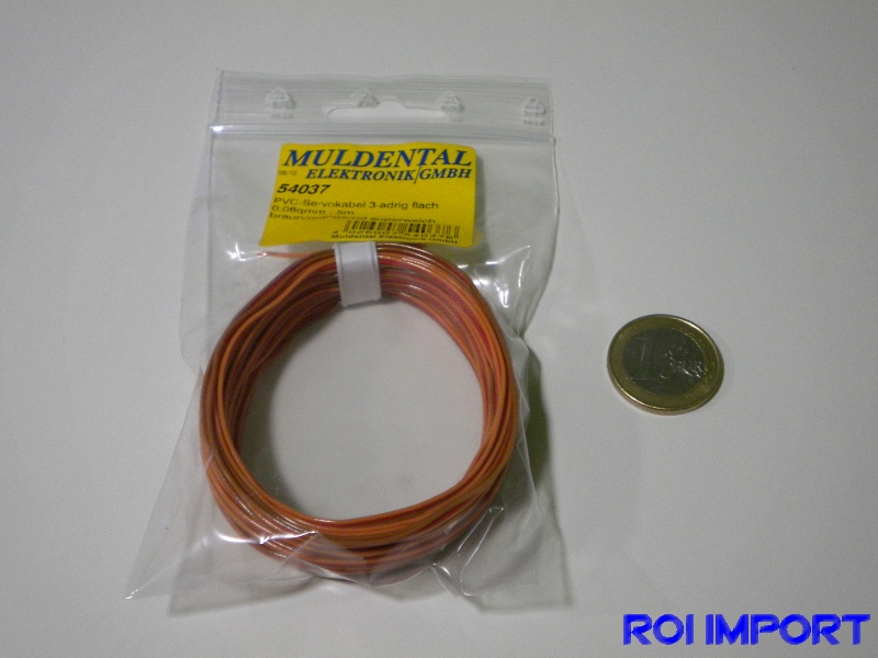 PVC 0,08 qmm Graupner servos wire (5 m)