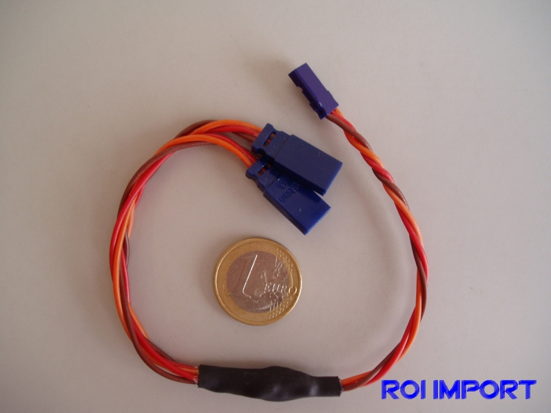 Cable silicona \"Y\" 30 cm (Graupner)