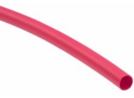 Termo-retráctil rojo tubo de 1,2x1000 mm 2:1