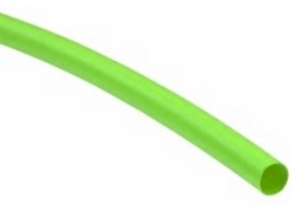 Termo-retráctil verde tubo de 6,4x1000 mm 2:1
