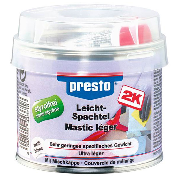 Relleno Presto SF Light Filler styrene-free (420 g)