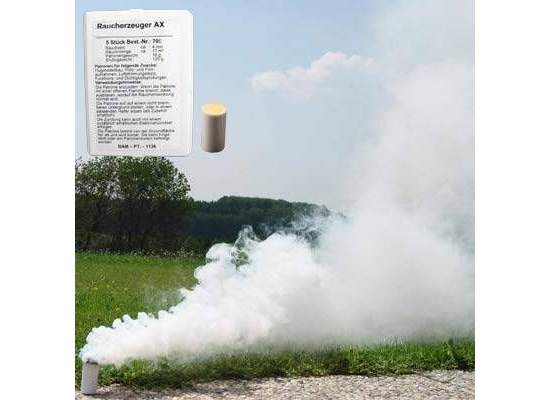 Cartuchos de humo AX-9 blanco (10 pcs)