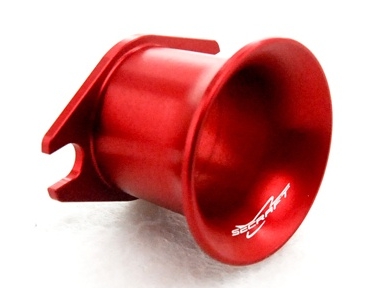 Suction funnel for carburetor WALBRO 20-80cc (red)