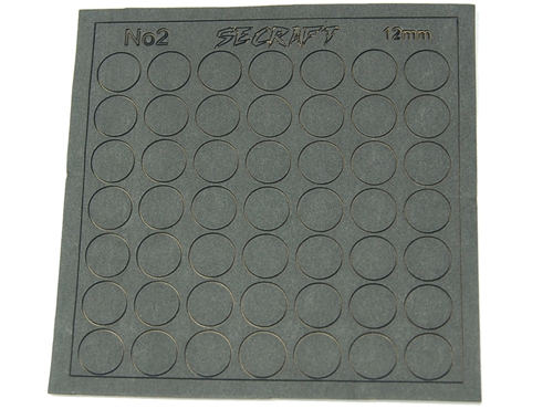Círculo autoadhesivo 12 mm (49 pcs)