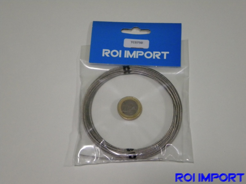 Stainless steel cable Ø 0.88 mm - 60 kp (10 m)