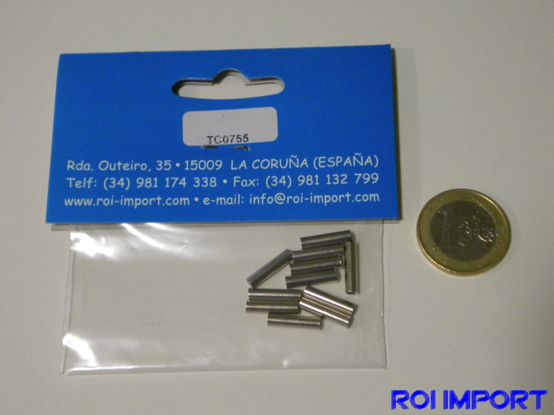 Crimping sleeves for 1.1 mm cable (10 pcs)