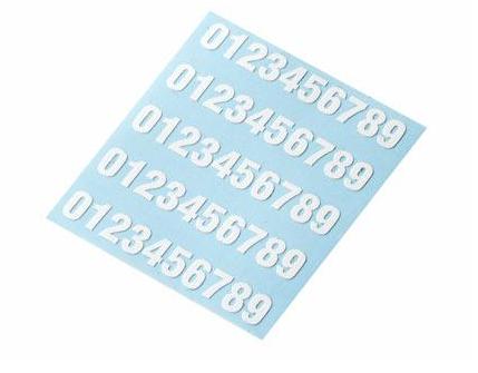 Stickers-digit for marking