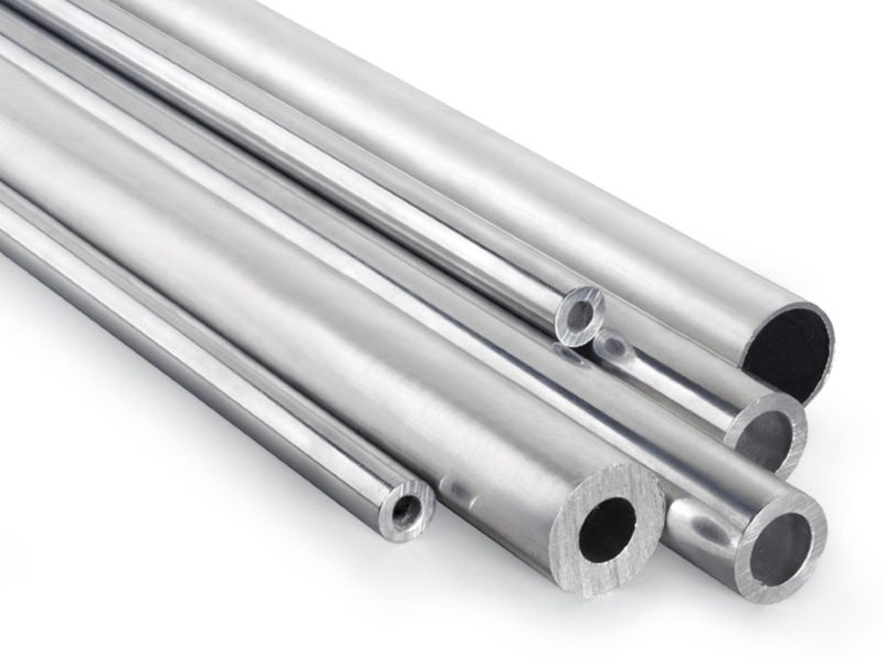Tubo aluminio (L 1000 mm, Ø5,0 mm, Ø4,1 mm)