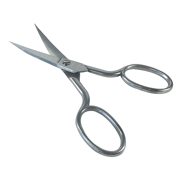 Fabric scissors curved Premium, 16 cm / 6" length